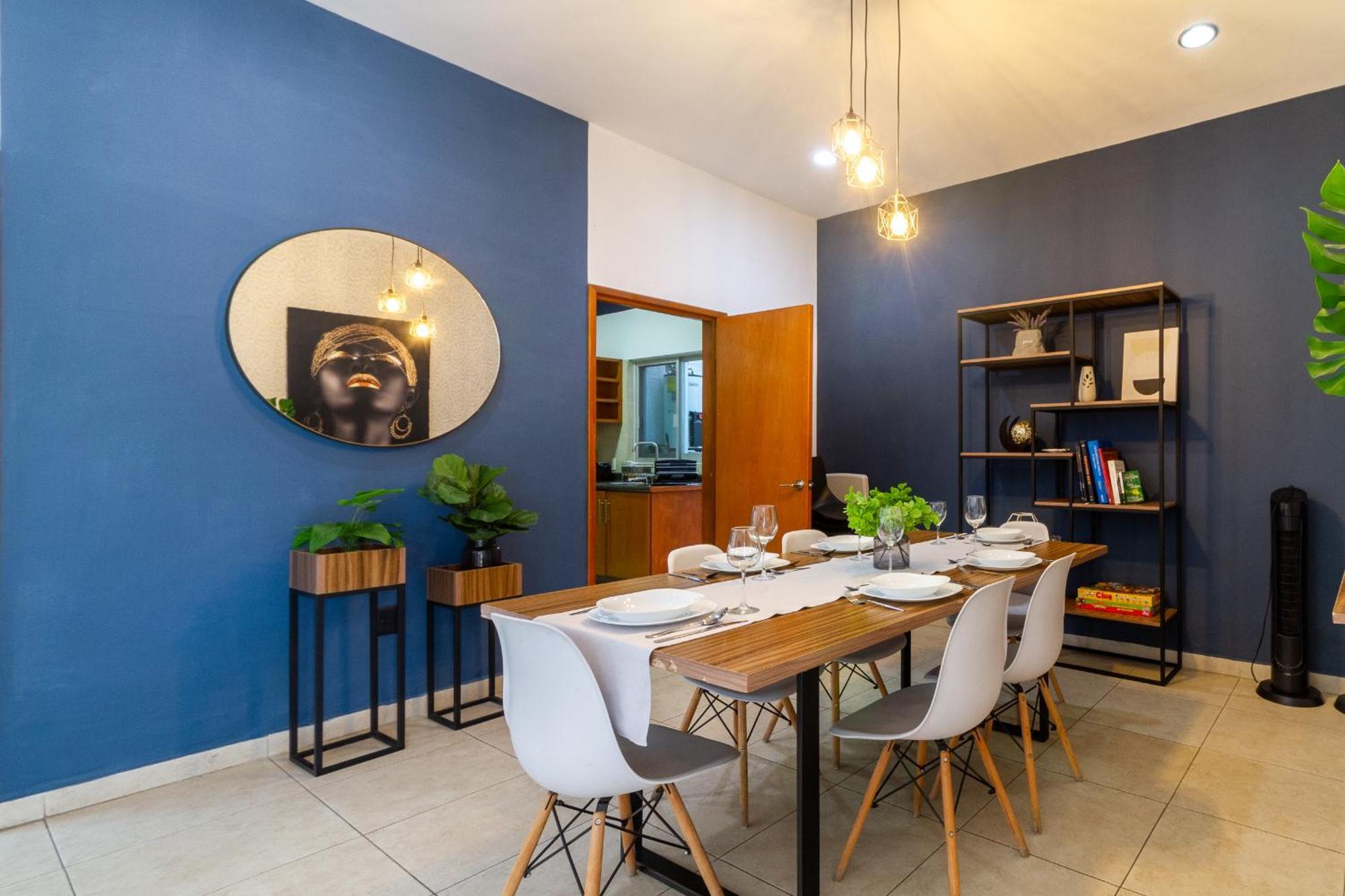 Casa Azul Turquesa Excelente Ubicacion Facturamos Villa Guadalajara Exterior foto