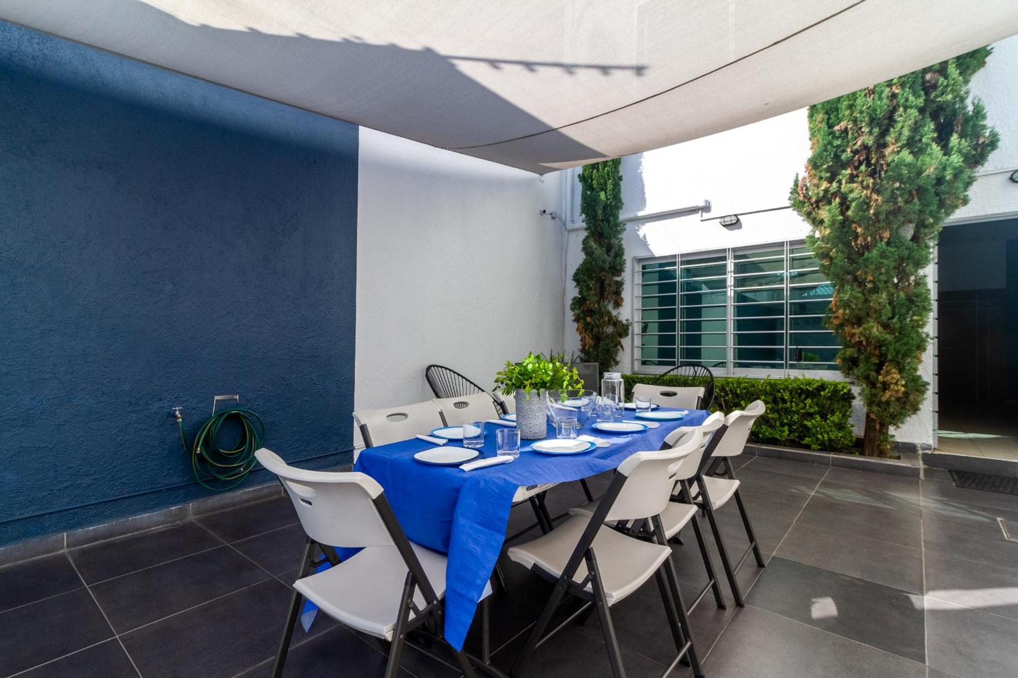 Casa Azul Turquesa Excelente Ubicacion Facturamos Villa Guadalajara Exterior foto