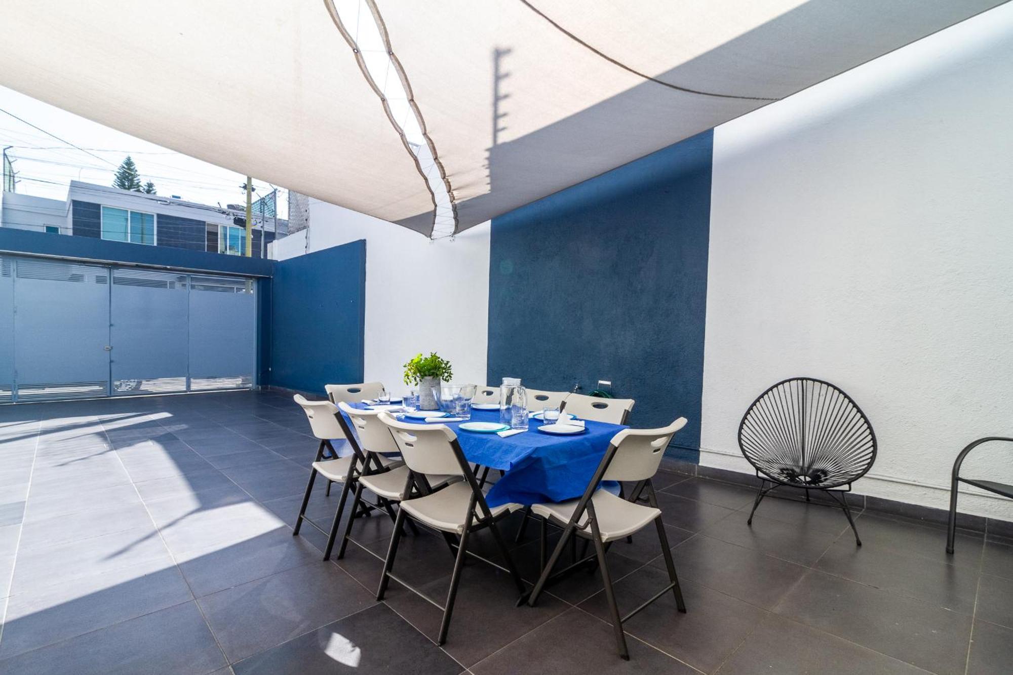 Casa Azul Turquesa Excelente Ubicacion Facturamos Villa Guadalajara Exterior foto